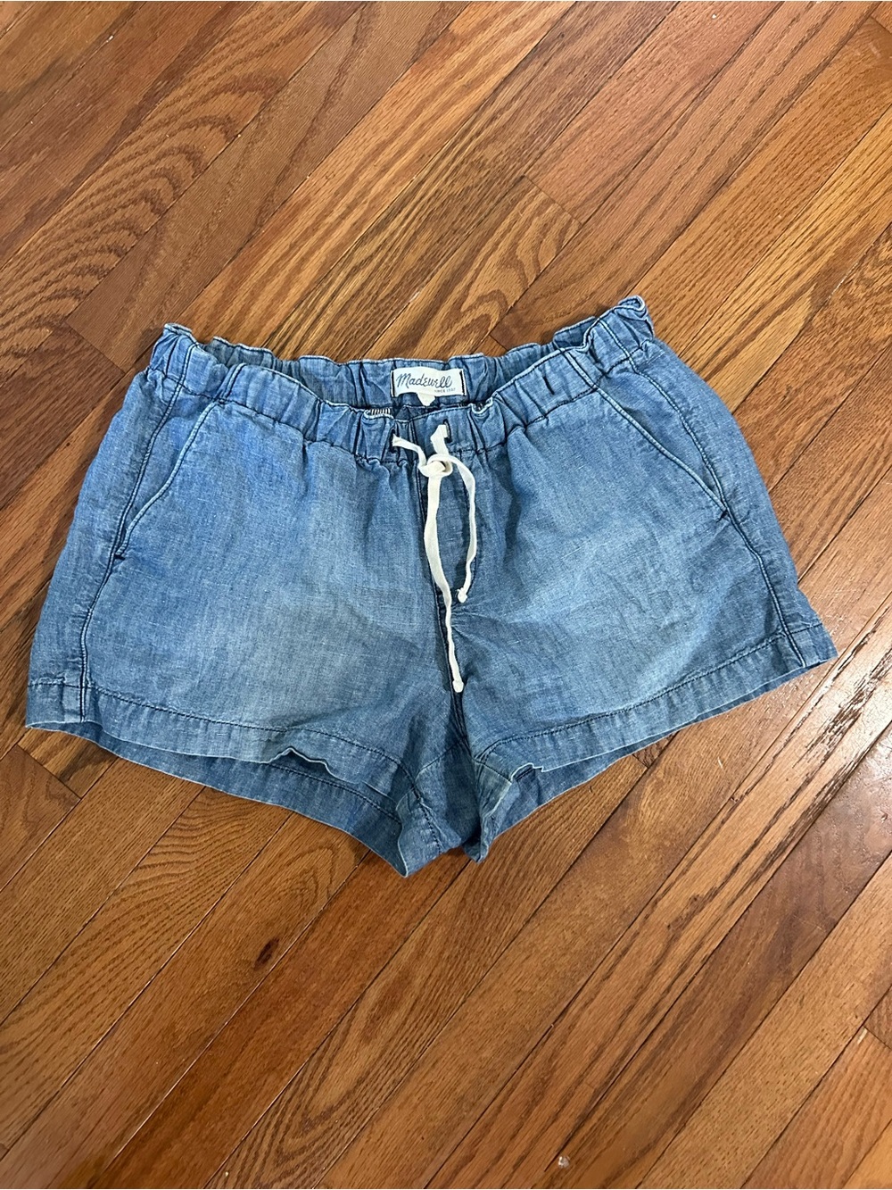 Madewell Pull On Denim Shorts Womens size medium